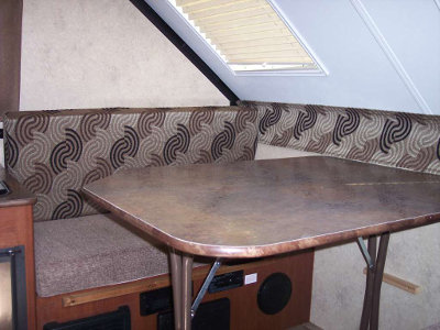 Rent Off Road Toy Hauler Camper seating